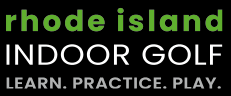 Rhode Island indoor golf logo