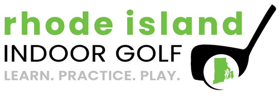 Rhode Island Indoor Golf logo and illustration